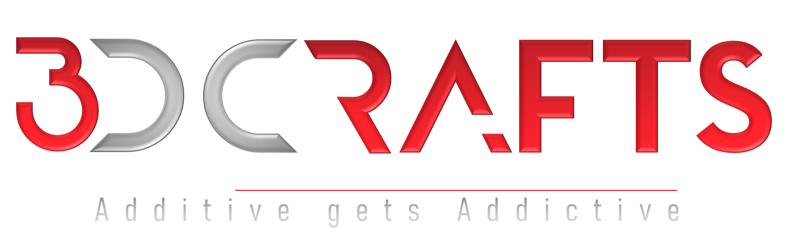 3D Crafts full logo